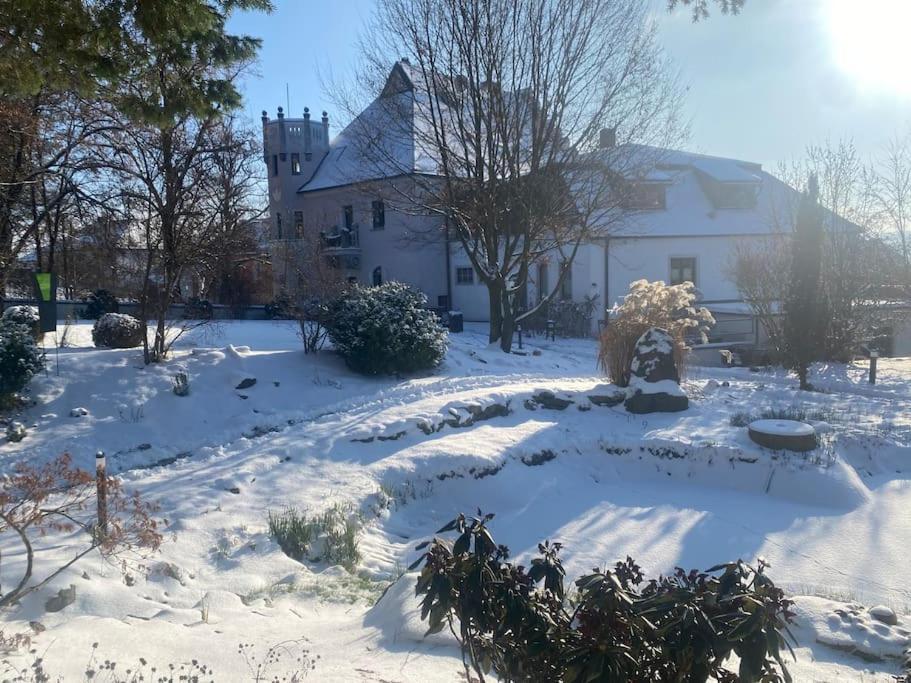 Ferienwohnung In Historischer Villa Mit Gartennutzung Furth im Wald Exteriör bild