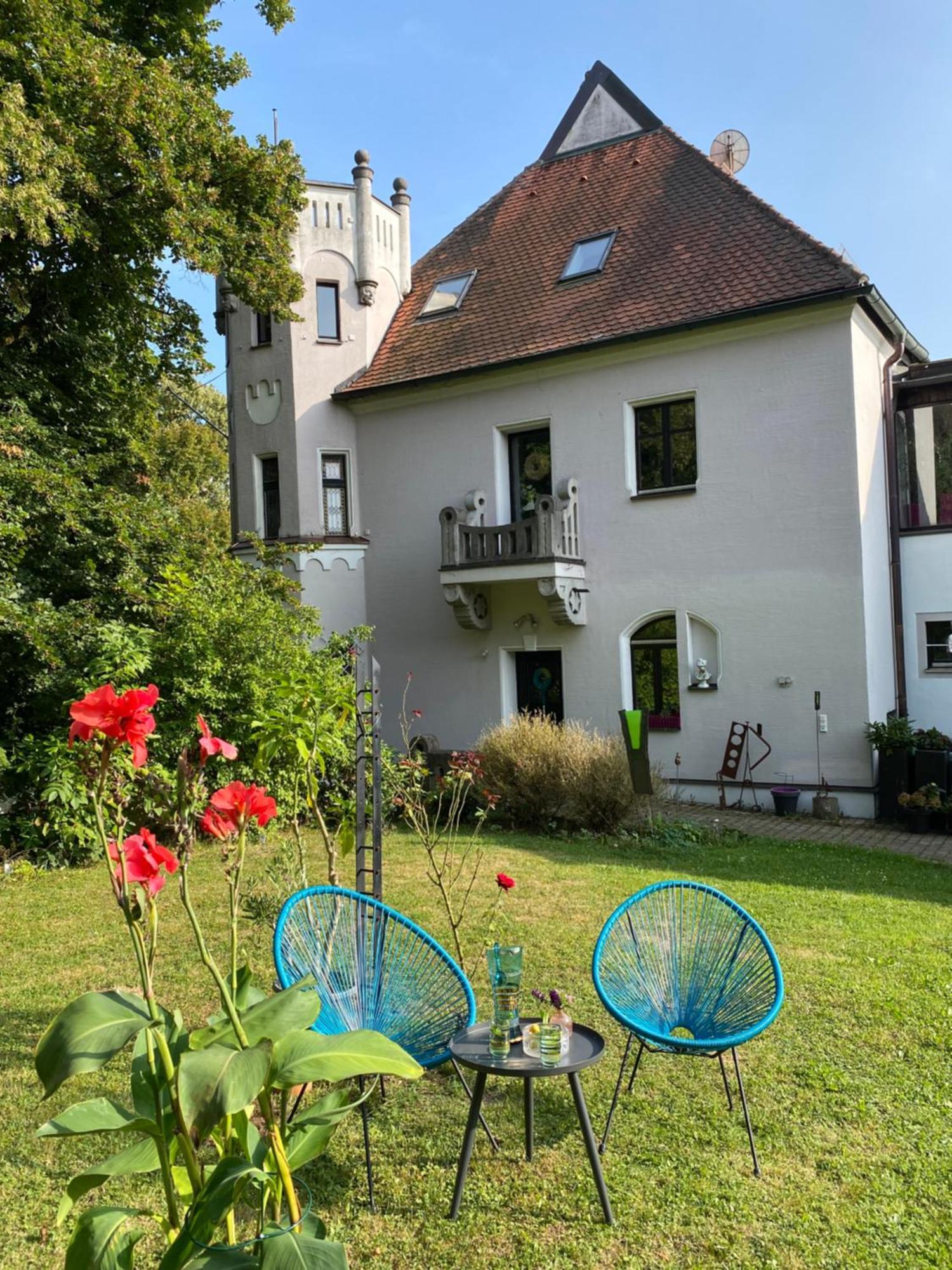 Ferienwohnung In Historischer Villa Mit Gartennutzung Furth im Wald Exteriör bild